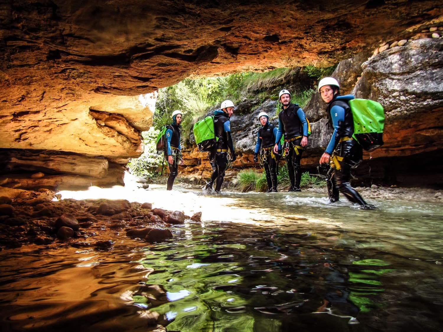 Description canyon du formiga