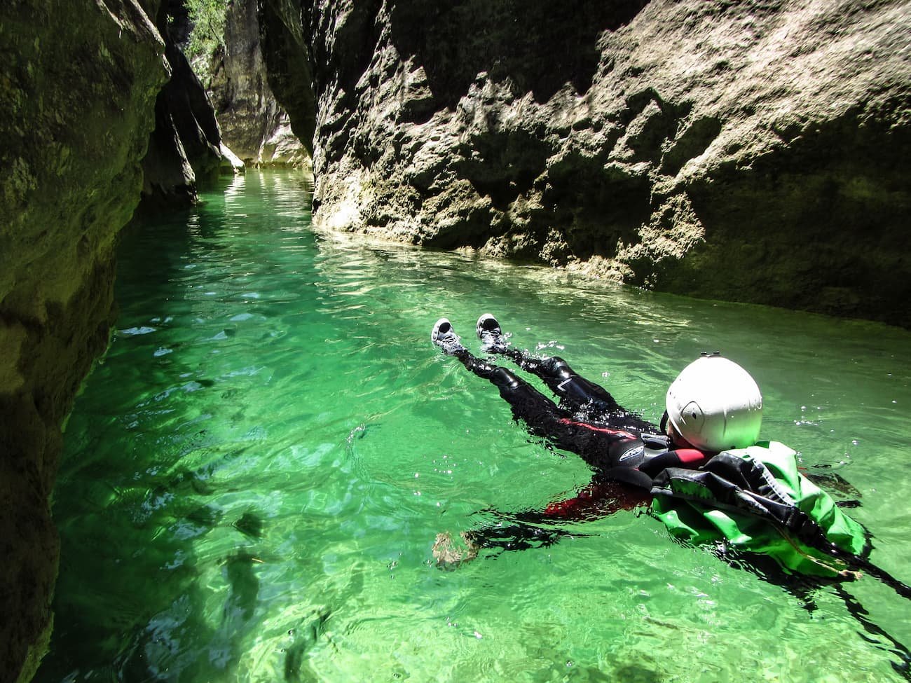 le canyon du petit mascun en sierra de guara