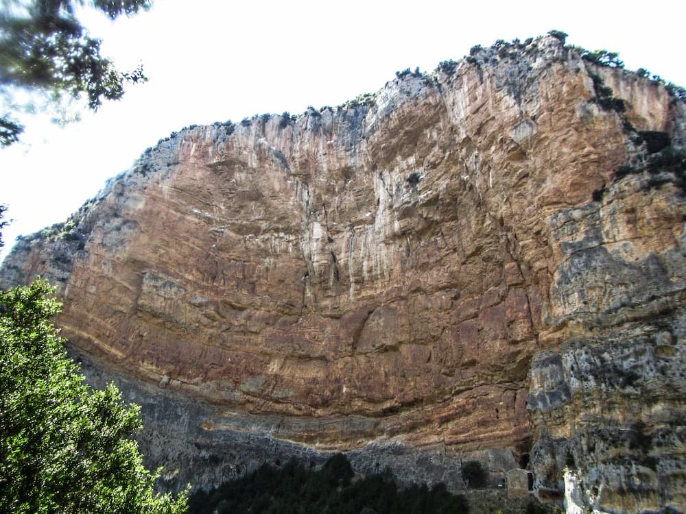 Falaise ermitage san martin