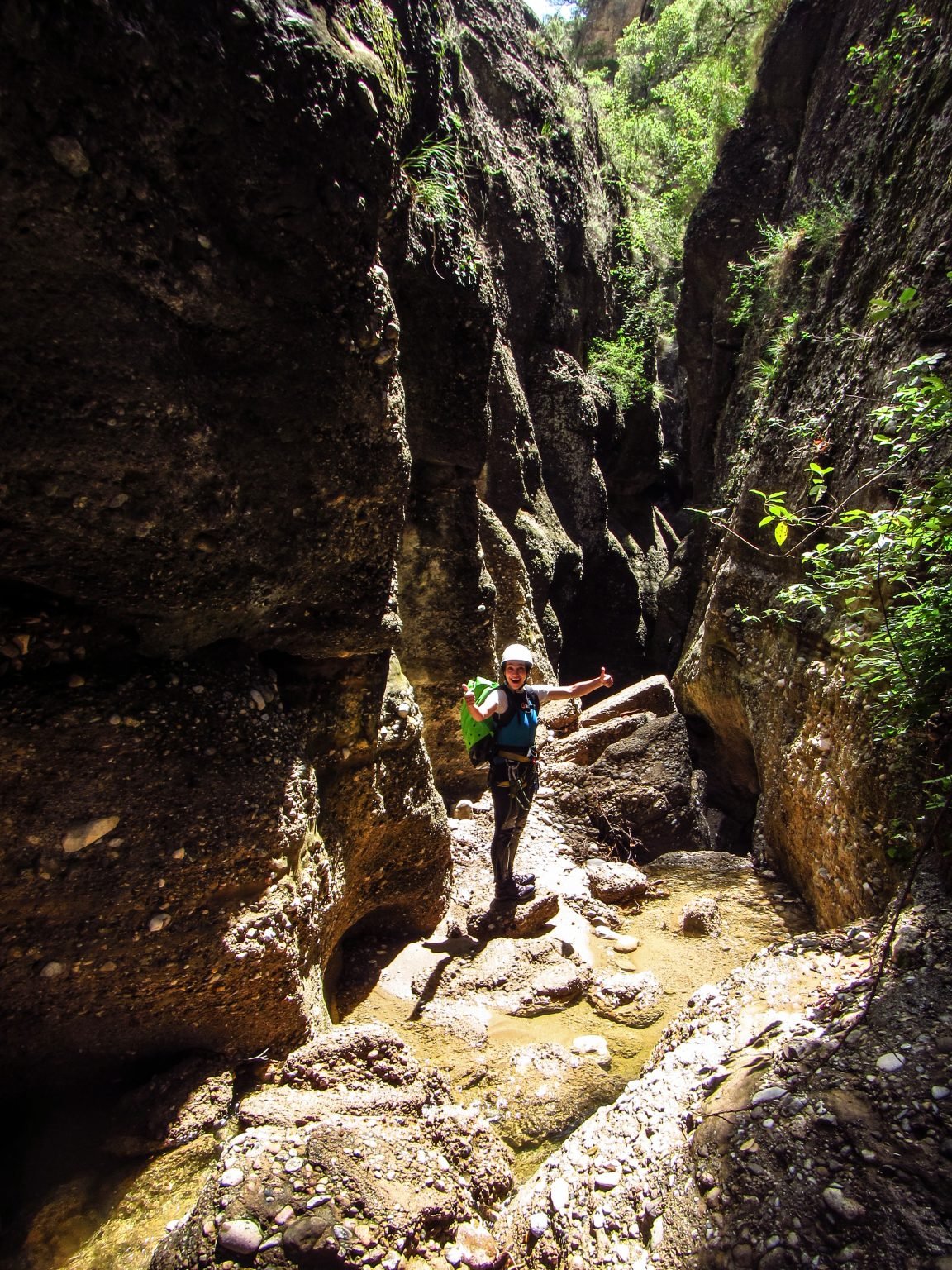 le barranco fondo en sierra de guara