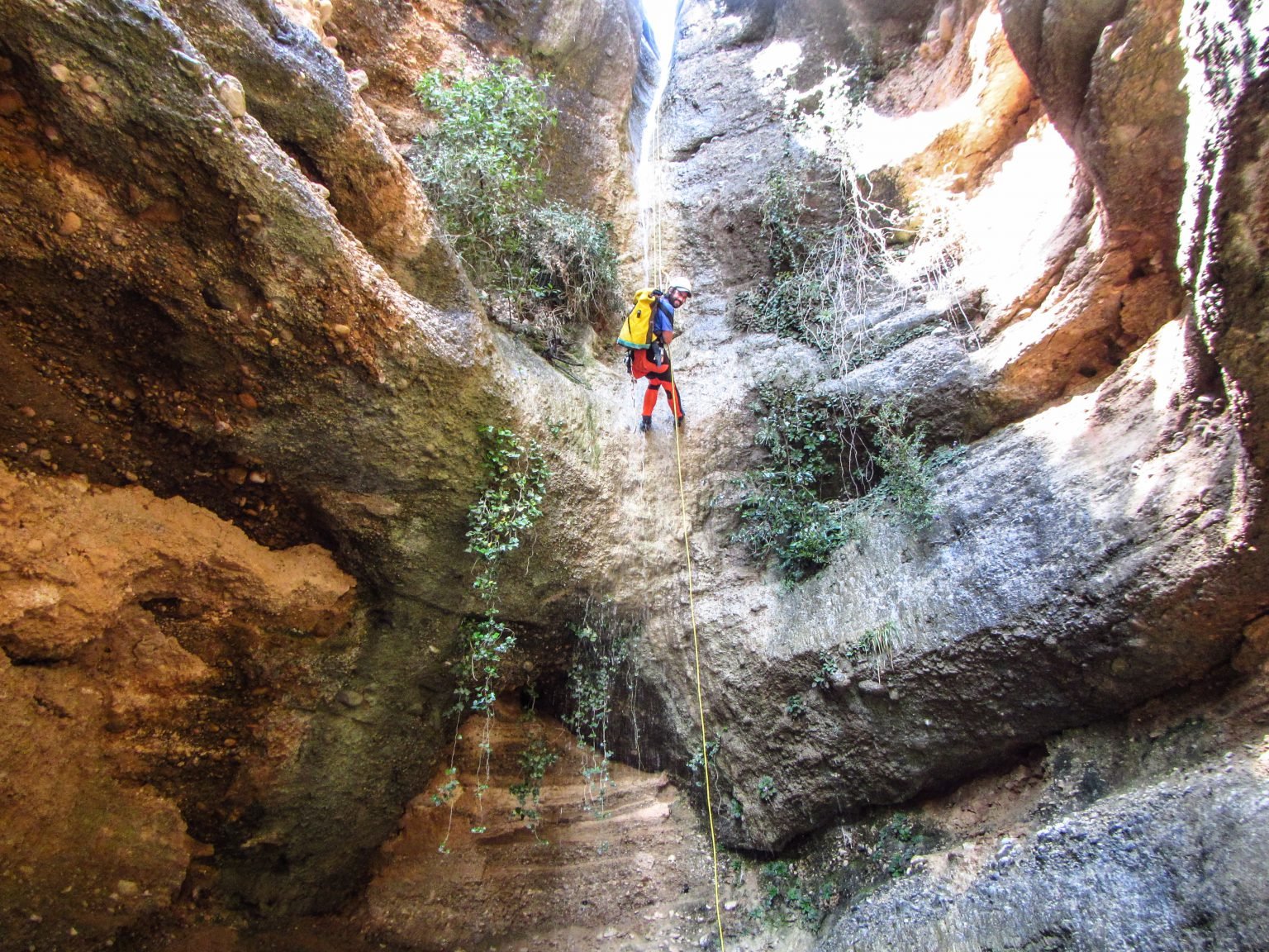 le canyon du barranco fondo en espagne