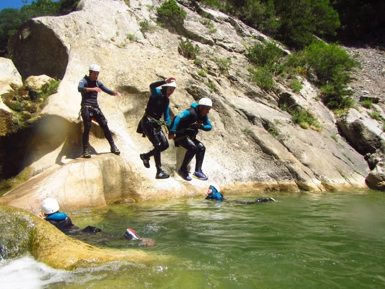 canyoning handicap saut