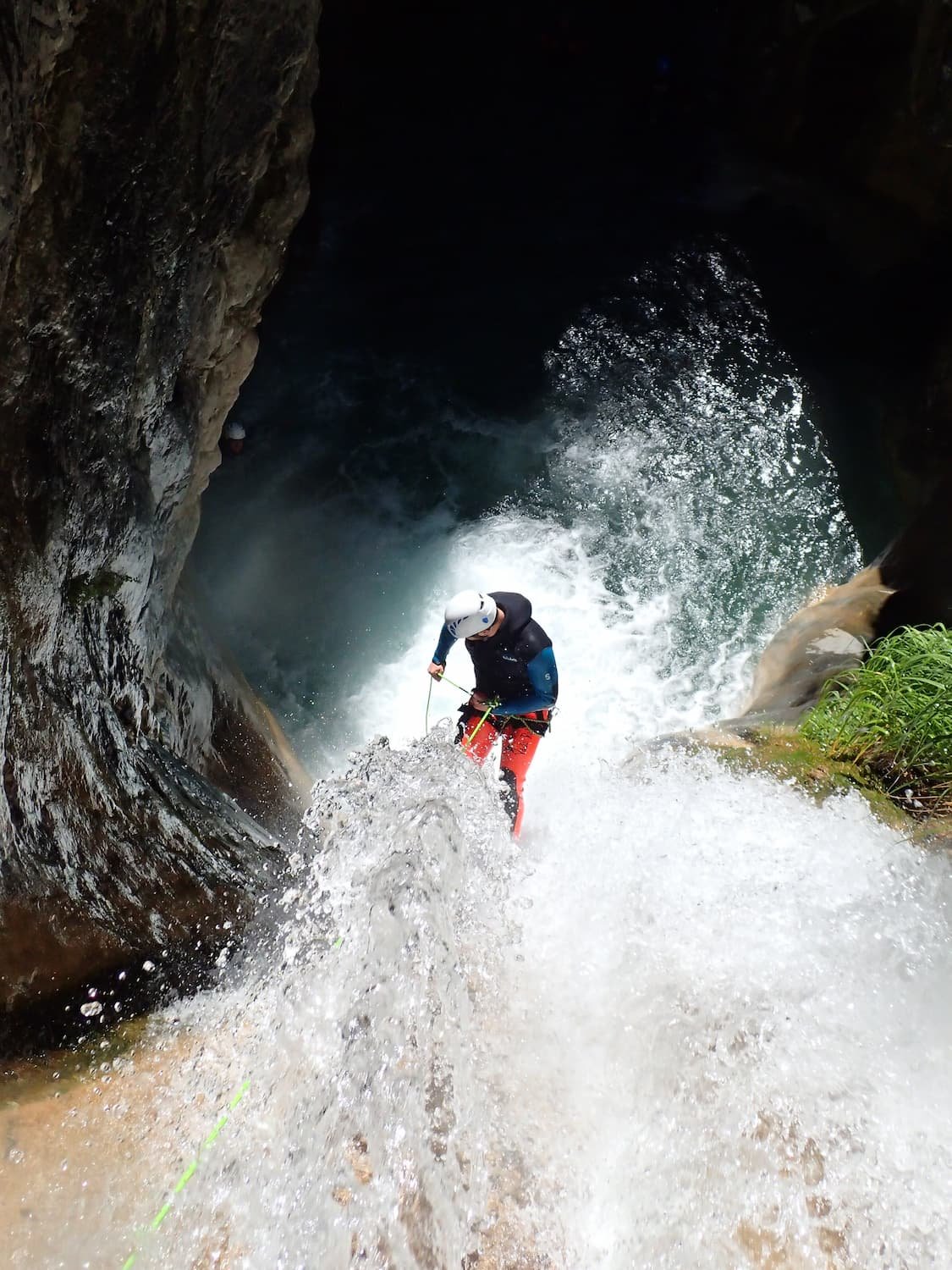Canyoning prés d'Anduze