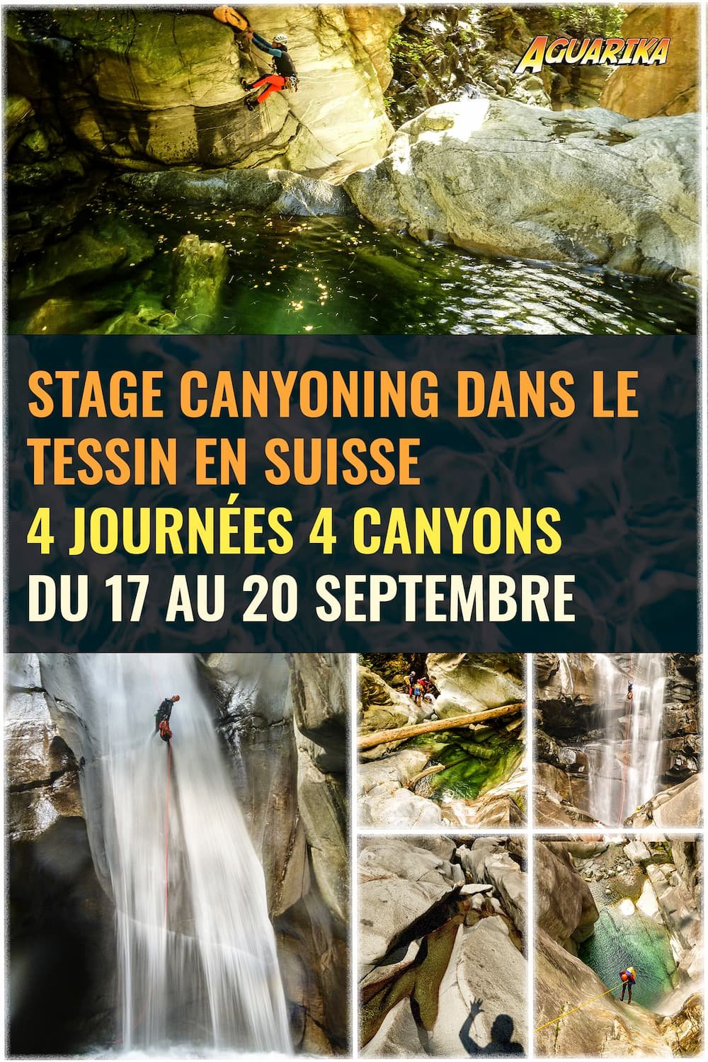 stage canyoning tessin 2026