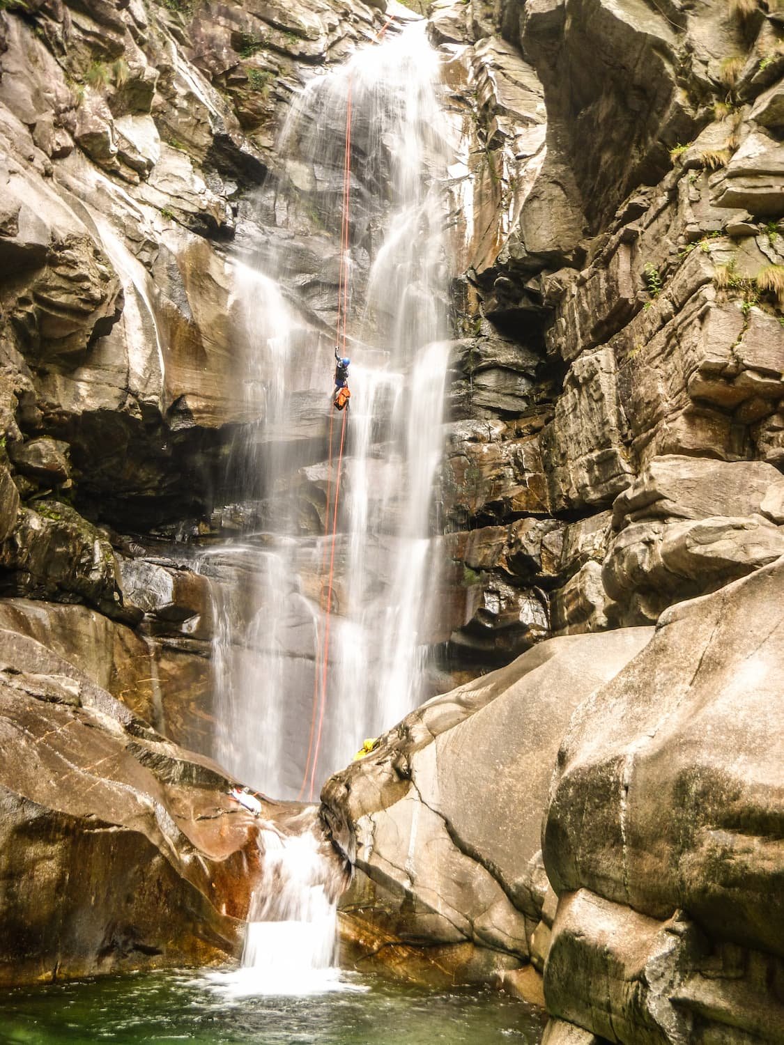 canyoning tessin iragna