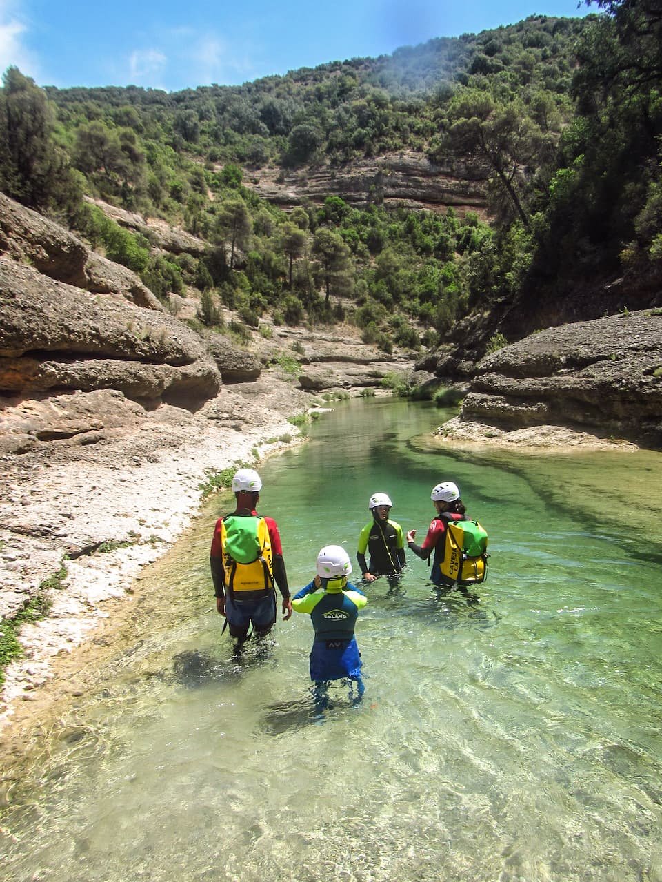 Canyoning en Sierra de Guara en famille dans le Puntillo