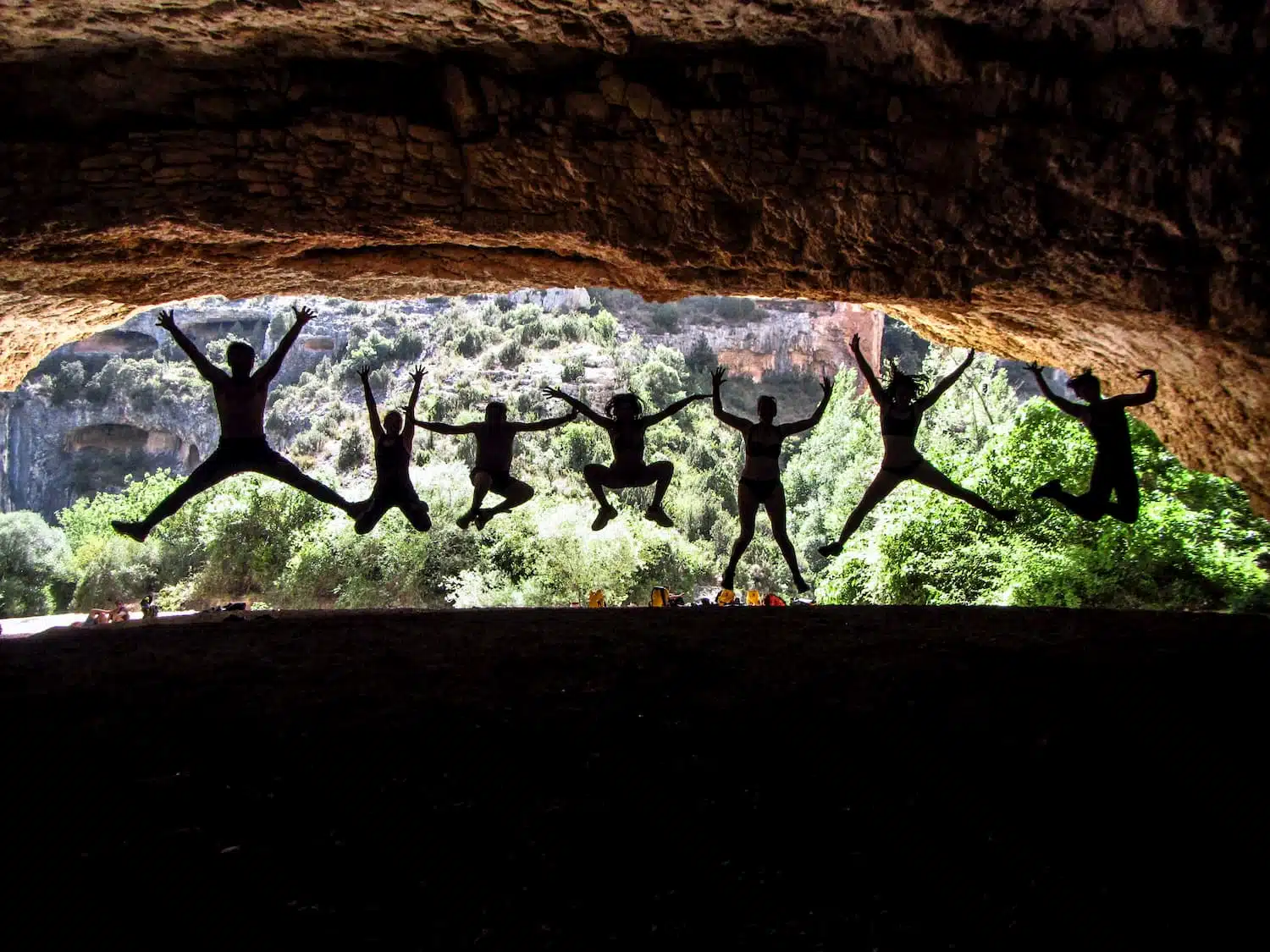 Canyoning en Sierra en famille